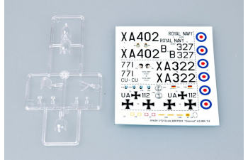 Сборная модель Британский противолодочный самолет Fairey Gannet AS.MK.1/4