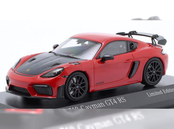 PORSCHE 718 (982) Cayman Gt4 Rs (2021), Red