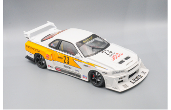 NISSAN Skyline GT-R Liberty Walk, белый, 27 см.