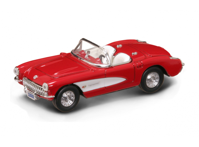 CHEVROLET Corvette (1957), red