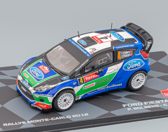 FORD Fiesta Rs Wrc N4 3rd Rally Montecarlo (2012) P.Solberg - C.Patterson, Blue Green White