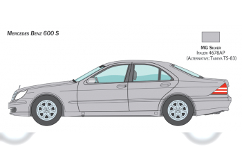 Сборная модель Mercedes-Benz 600S (2004)