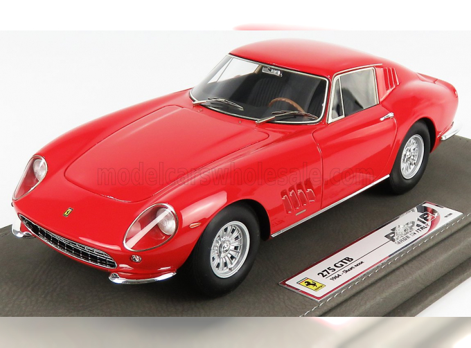 FERRARI 275 Gtb Short Nose 1964 - Con Vetrina - With Showcase, Red