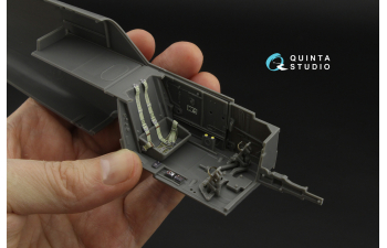 3D Декаль интерьера кабины Bf 109G-5/Bf 109G-6 (Airfix)