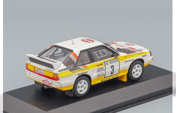 AUDI Sport Quattro Rally - Rohrl Eeistdorfer 2nd Place Rally Monte Carlo (1985), white