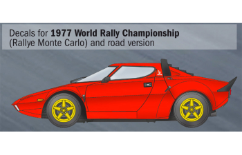 Сборная модель LANCIA STRATOS HF