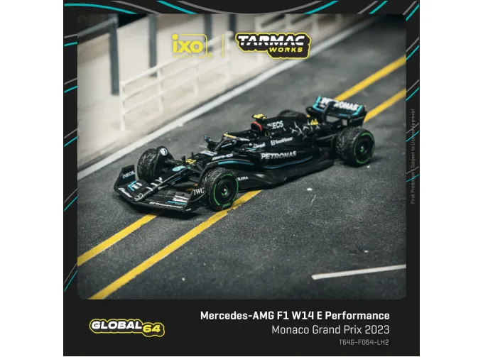 MERCEDES-BENZ AMG F1 W14 E Performance №44 GP Monaco L.Hamilton (2023)