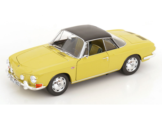 VOLKSWAGEN Karmann Ghia 1500 (1961), light yellow/ black
