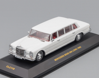 MERCEDES-BENZ 600 Long W100 (1965), white