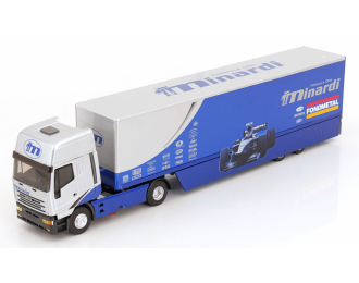 IVECO Eurostar Minardi F1 race transporter with acessories