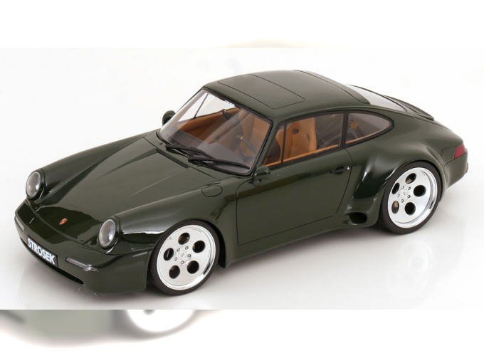 PORSCHE 911 (993) Strosek Mega 30 years (2024), dark green