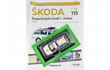 SKODA Octavia Combi I Policie (1999) - Kaleidoskop slavných vozů 