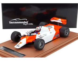 McLAREN F1  Mp4/1b Ford Cosworth №7 Winner Usa Detroit Gp (with Pilot Figure) (1982) John Watson, White Red