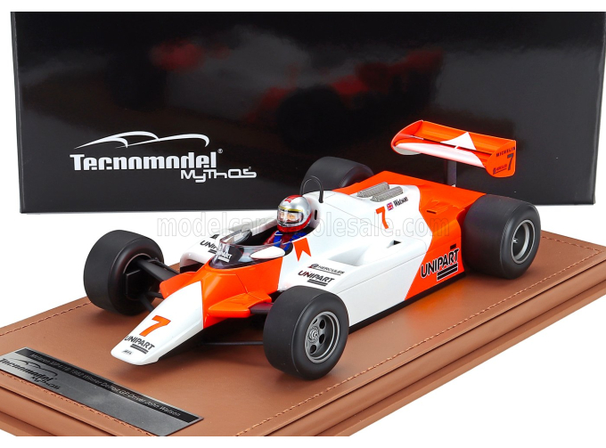McLAREN F1  Mp4/1b Ford Cosworth №7 Winner Usa Detroit Gp (with Pilot Figure) (1982) John Watson, White Red