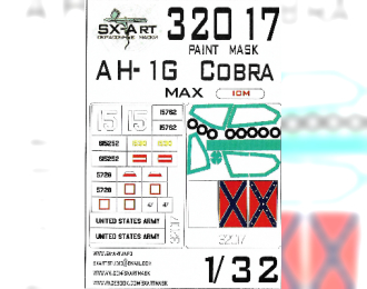 Маска окрасочная AH-1G Cobra (ICM) Max