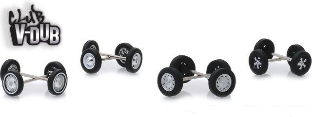 набор "Club VeeDub Wheel & Tire Pack" 4 комплекта колес для VOLKSWAGEN