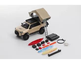 TOYOTA 4 Runner Light Modified Version *LHD* with 18 accessories, gold