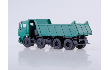 Камский грузовик 6540 самосвал, зеленый