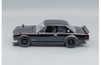 NISSAN Skyline (1971) black Fast & Furious (Форсаж)