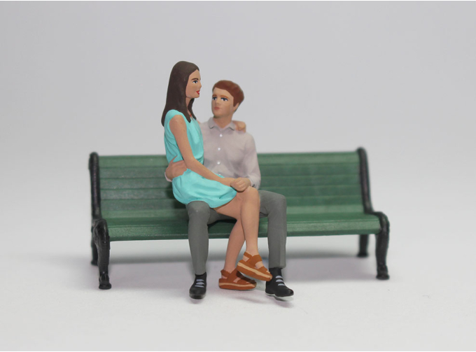 Фигурка Сидит на коленке (БЕЗ СКАМЕЙКИ)