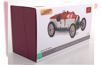 BUGATTI T35 Grand Prix Nation Colour Project, Ungarn, red white green