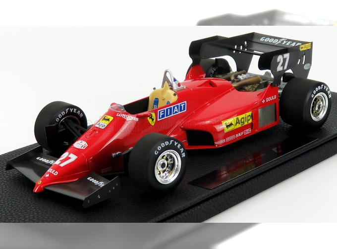 FERRARI F1 126c4 №27 Season (1984) M.Alboreto, Red