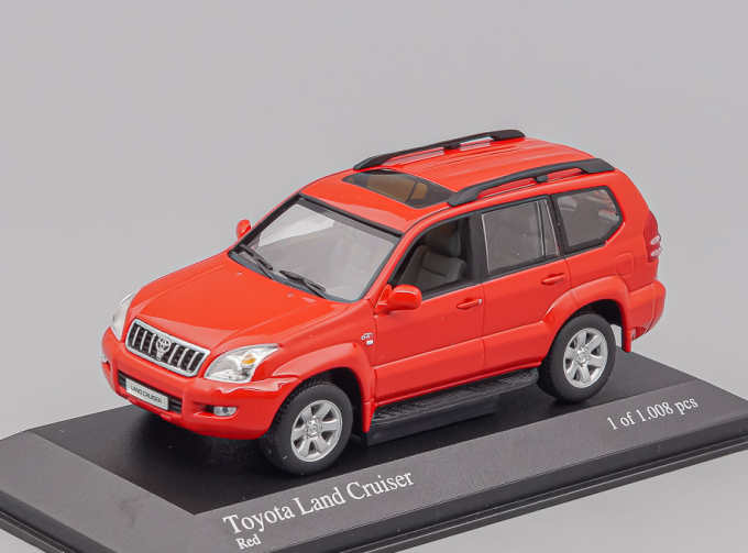 TOYOTA Land Cruiser Prado (2002), red