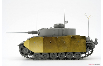 Сборная модель немецкий танк Pz. Bef.Wg. III Ausf.K (2 в 1) с Schurzen