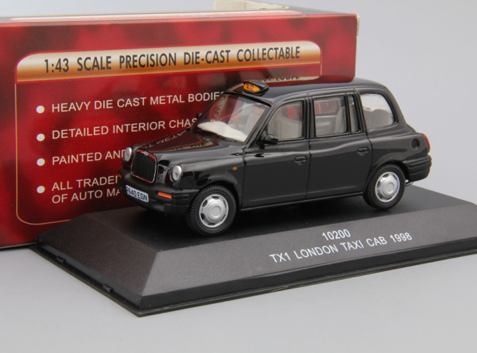 LONDON TAXI CAB TX1 (1998), black