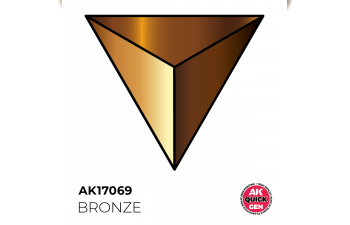 Краска акриловая QUICK GEN - Бронза / BRONZE, 18мл
