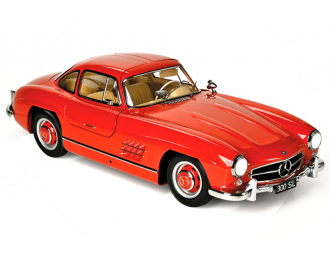 Сборная модель MERCEDES-BENZ 300 SL Gullwing KIT with 602 parts, red