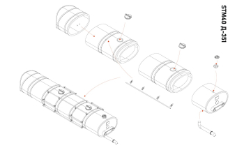 Сборная модель Битумовоз Д-351А