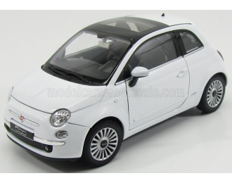 FIAT NUOVA 500 (2007), white