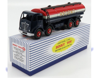 FODEN Truck Tanker Truck 4-assi Regent 1959, Blue Red