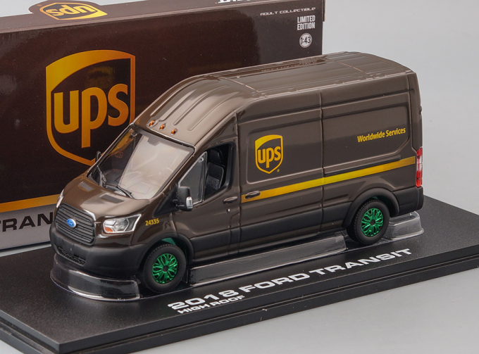 FORD Transit LWB High Roof "United Parcel Service" (UPS) 2018 (Greenlight!)