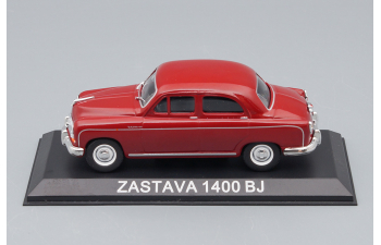 ZASTAVA 1400 BJ, Legendarni Automobili 17, dark red