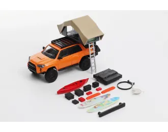 TOYOTA 4 Runner Light Modified Version *LHD* with 18 accessories, orange