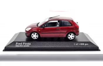 FORD Fiesta (2002), red metallic