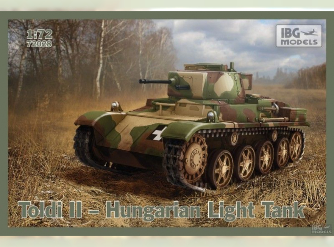 Сборная модель Венгерский легкий танк TOLDI II