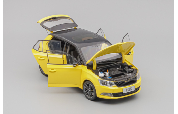 SKODA Fabia (2015), yellow