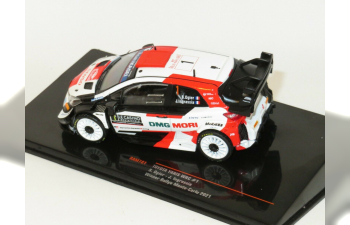 TOYOTA Yaris WRC #1 "Toyota Gazoo Racing WRT" Ogier/Ingrassia Winner Rally Monte Carlo Чемпион мира 2021