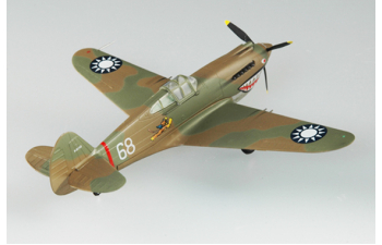 Curtiss P-40B Warhawk AVG Flying Tigers 3rd Sqn White 68 China