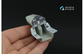 3D Декаль кабины с включенными дисплеями для Eurofighter Typhoon EF-2000/2000A Одноместный (Trumpeter)