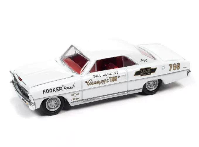 CHEVROLET Nova Bill Jenkins "Grumpy's Toy" (1966), white