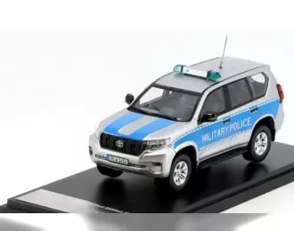 TOYOTA Land Cruiser Prado German Military Police (2018), silver/blue