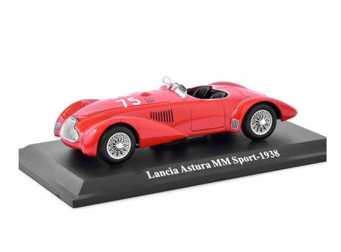 Lancia Astura MM Sport #75 Mille Miglia 1940 Hachette časopis s modelem