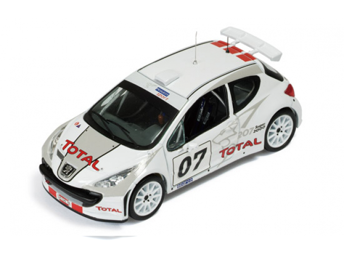 PEUGEOT 207 S2000 #07 Presentation Version (2007), white