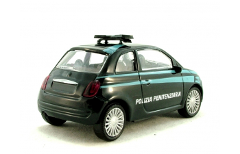 FIAT 500 "Polizia Penitenziaria", серия Security 1:43, черный