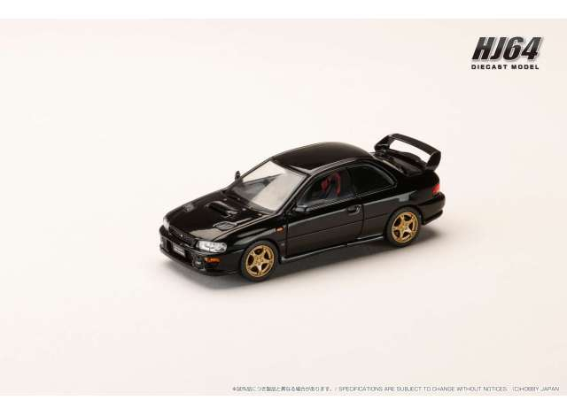 SUBARU Impreza PURE SPORTS COUPE WRX type R STi Version WR Type Front Bumper, black mica