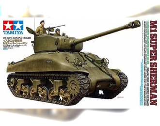 Сборная модель Танк M1 Super Sherman с двумя фигурами и 3-мя вариантами декалей
